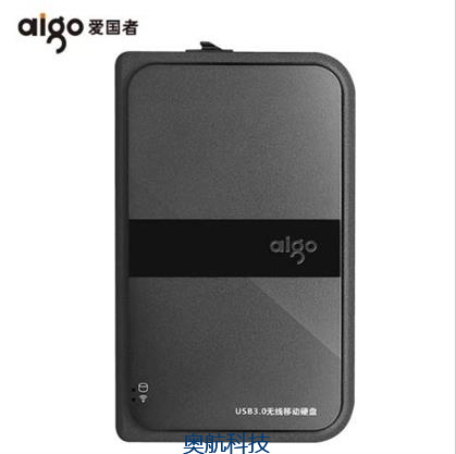 爱国者（aigo） HD816 无线移动硬盘 USB3.0 黑色 4T