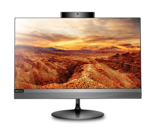 联想（Lenovo） AIO520-24致美窄边框家用办公23.8英寸大屏一体机 I3-7020U 4G 1T 2G独显 黑色