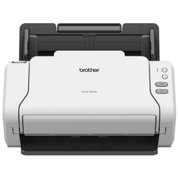 兄弟（brother）ADS-2200双面馈纸式扫描仪，A4彩色连续高速每分钟35张/70面