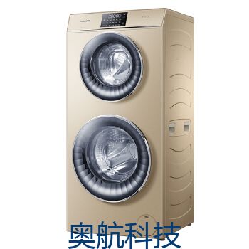 12公斤 双子云裳滚筒洗衣机全自动 直驱变频 不同衣物分区洗护C8 U12G3