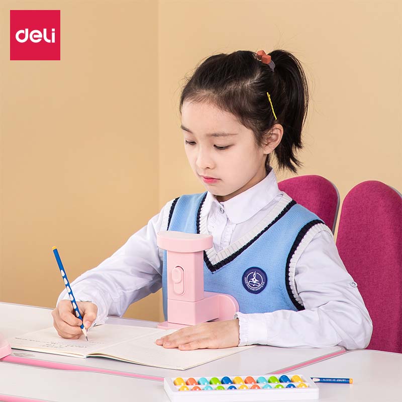得力70540A坐姿矫正器(浅红)