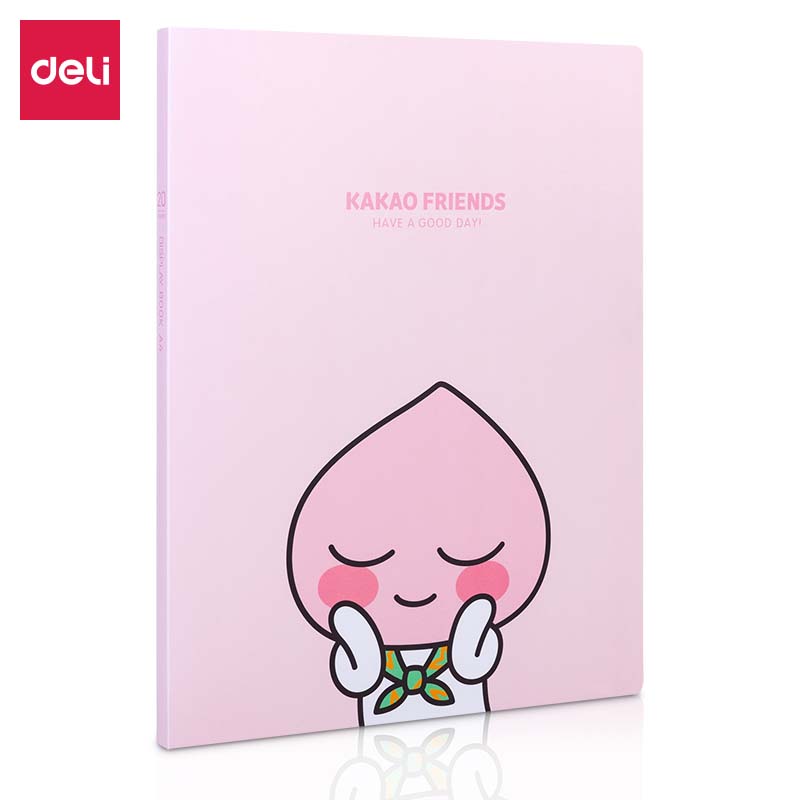 得力72504_kakao friends_20页资料册(红)(个)